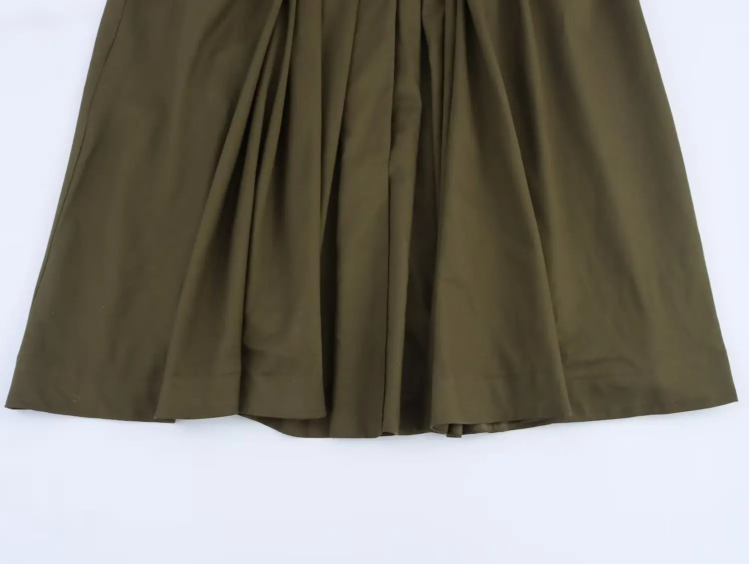 Women’s Casual Drop Shoulder Short Sleeve V-neck Midi Dress