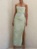 Satin Bodycon Dress Women Summer Dress - Norellé