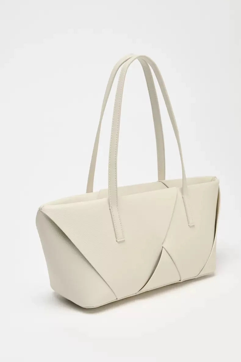 Long Woven Shopper Bag