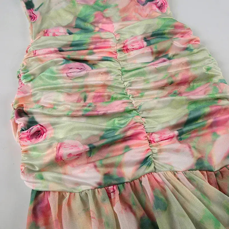 Vacation Floral Long Dress For Women