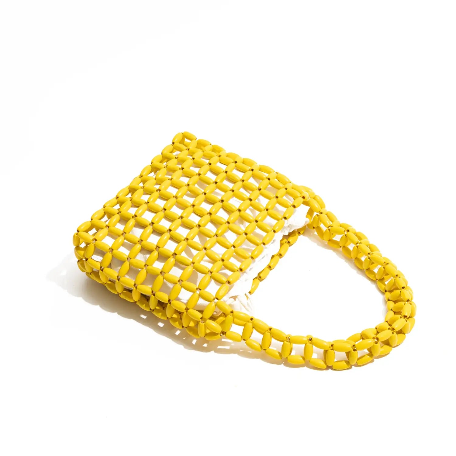 Beaded Weave Handmade Tote Handbags