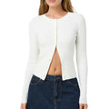 Women's Ribbed Cardigan