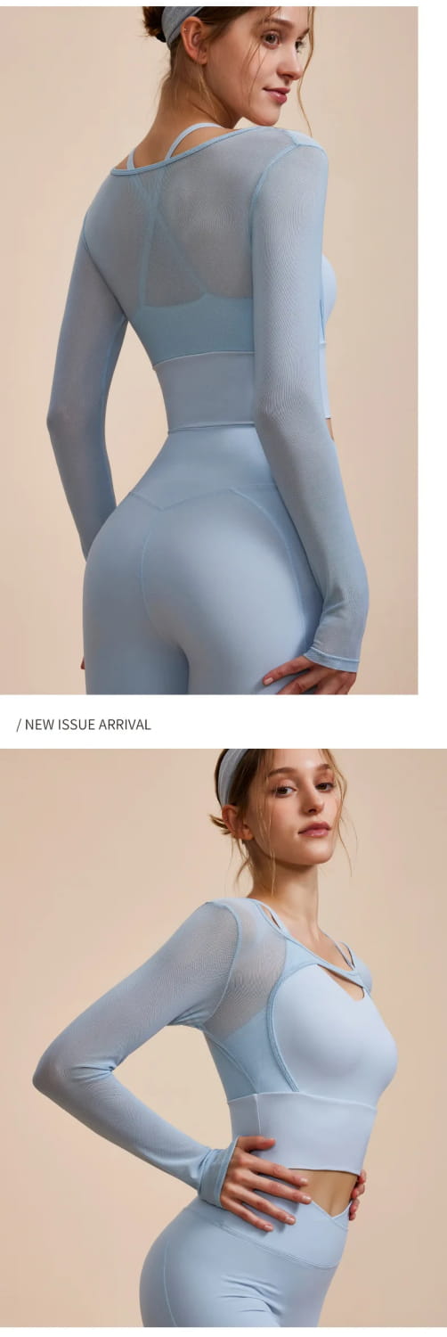 Long Sleeve Sports Shirts Women