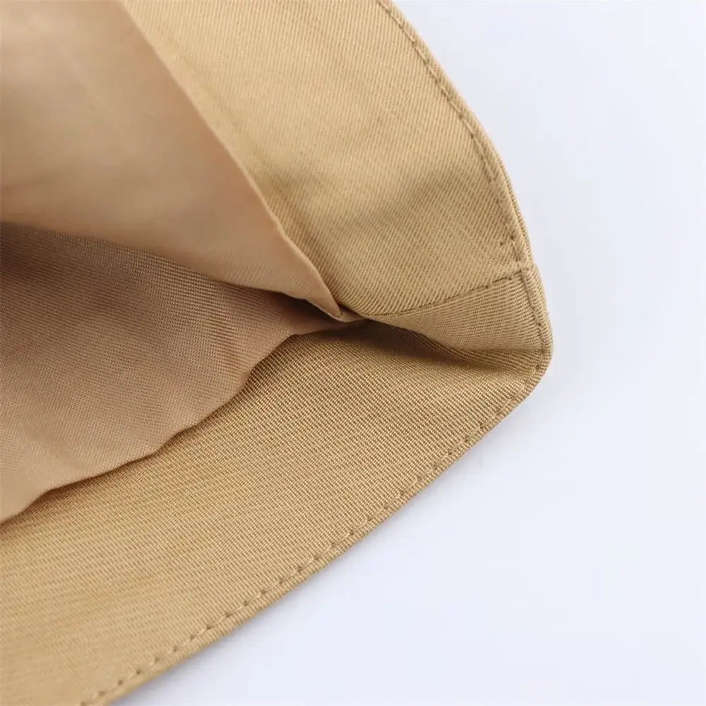 Women’s Retro Double Breasted Printed Thin Scarf Short Windbreaker