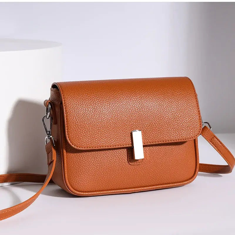 Genuine Leather Women Crossbody Bag