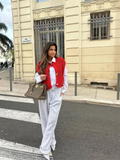 Crop Sweater Women Vest Solid Loose Casual Sweater Vest - Norellé