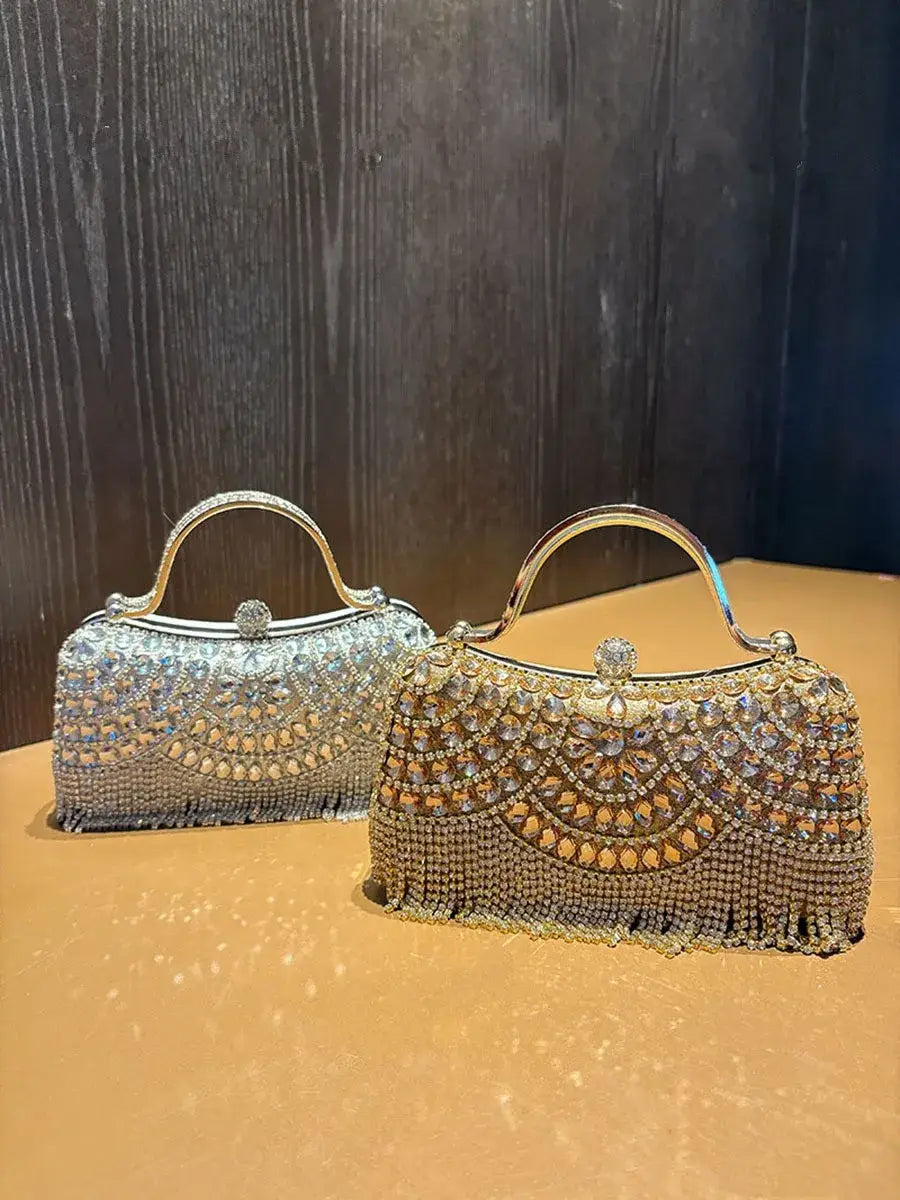 Diamond Evening Clutch Bag