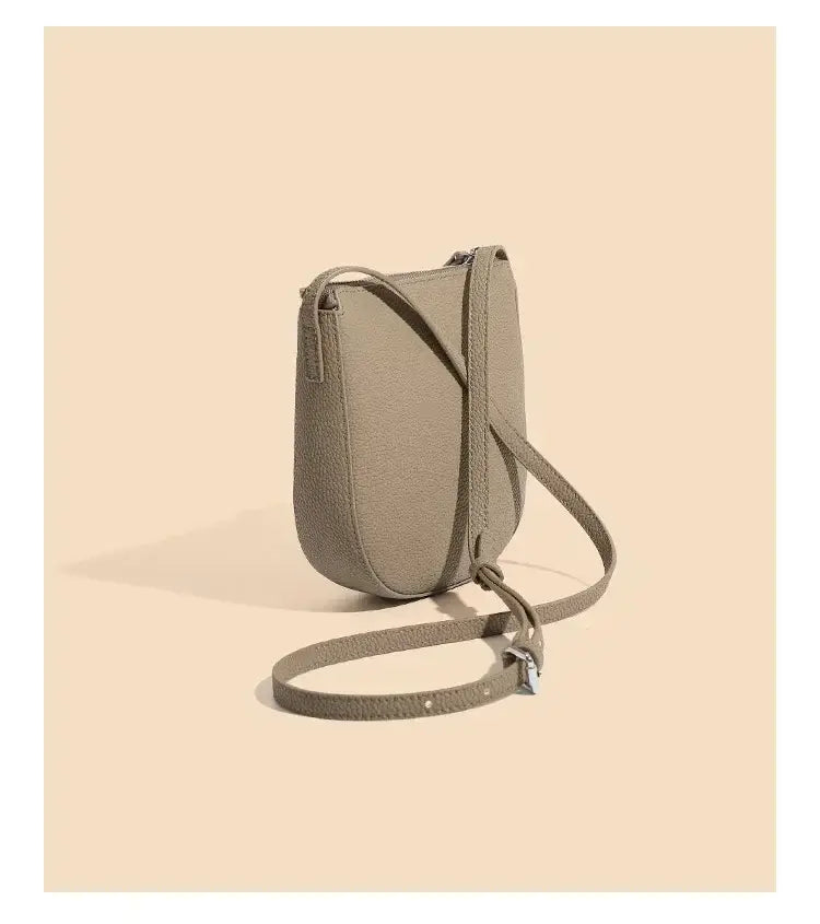 Genuine Leather Real Cowhide Women’s Versatile Fashion Phone Bag