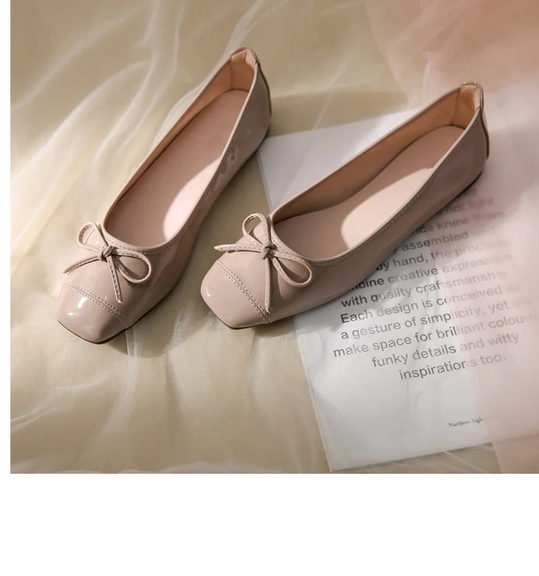 Flat Shoes Women Ballerinas Round Toe
