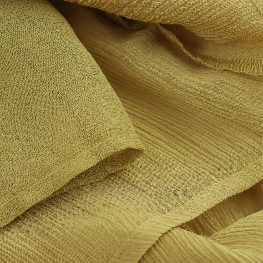 Women’s Splicing Irregular Versatile Solid Color Temperament Half Skirt