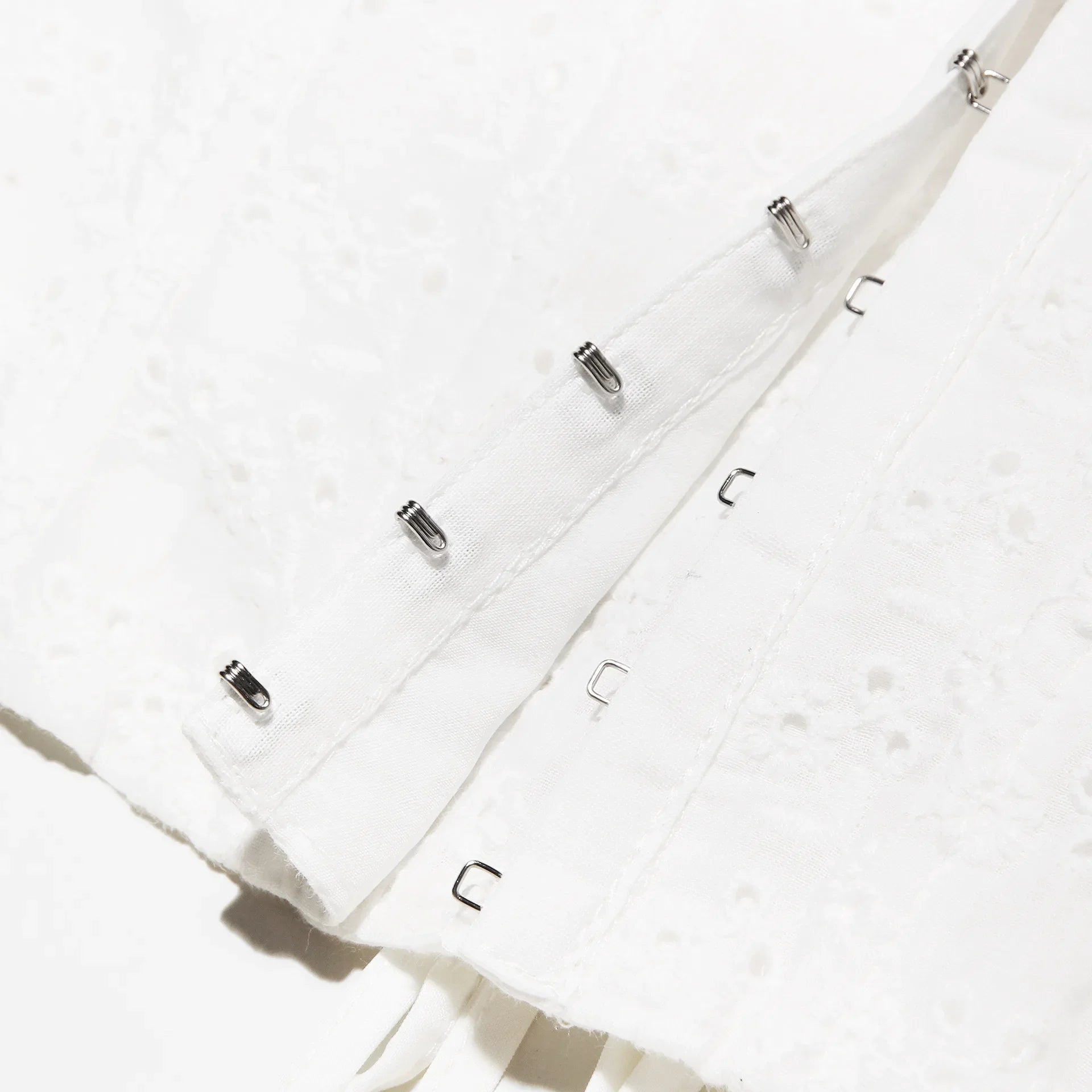 White Summer Corset Crop - Norellé