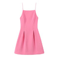 Elegant Ladies Pink Spaghetti Strap Dress Summer - Norellé