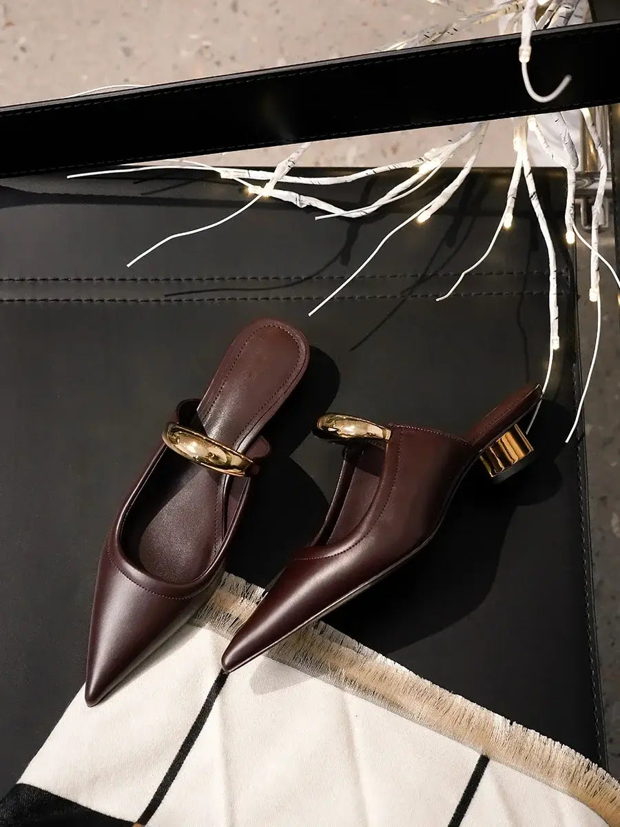 Pointed Toe Women’s Slippers