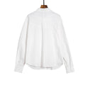 Women's Blouse Knitted Patchwork Striped Blouse Casual Fashion - Norellé