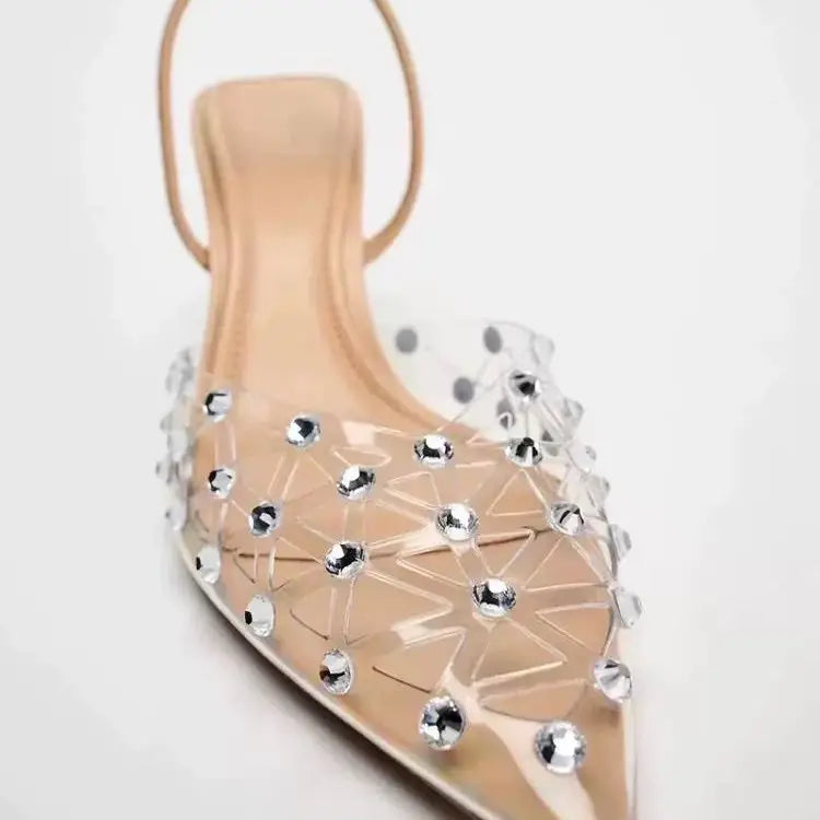 Women’s Rhinestone High Heels