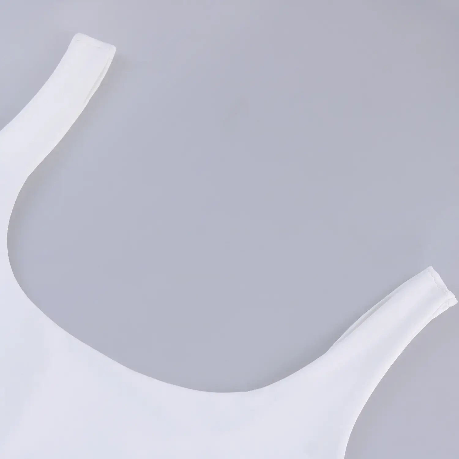 Black Ruffled Patchwork Tank Top