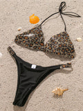 Halter Jewelled Sequins Diamond Bikini Women Swimsuit - Norellé