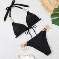 Women's Swimsuit With Rhinestones - Norellé