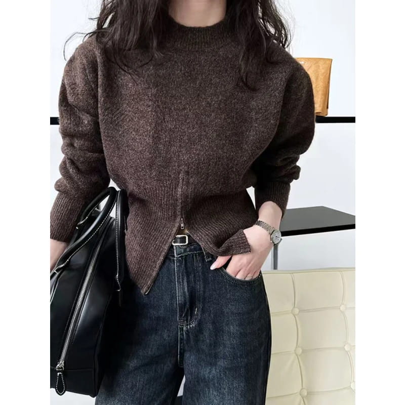 O-neck Slim Fit Sweater
