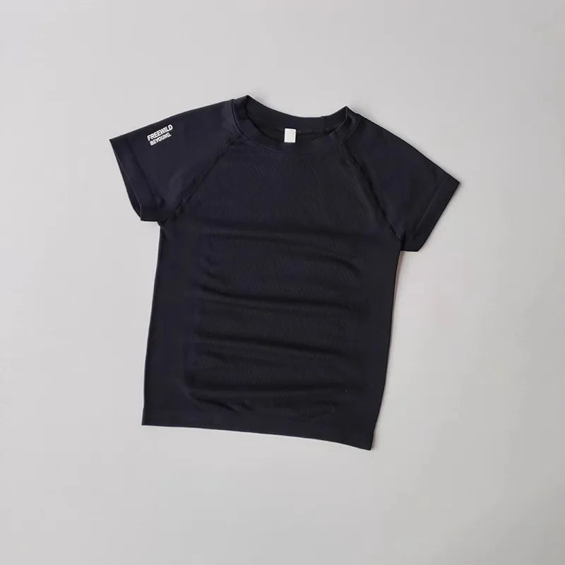 Women Yoga Top Seamless Sport T-shirt