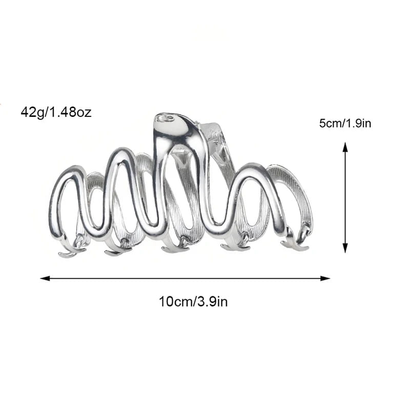 Thick Hair Accessories Geometric Big Shark Hairpin