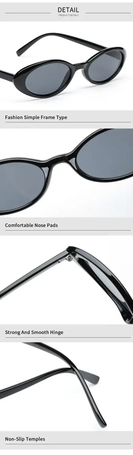 Small Oval Women’s Sunglasses
