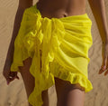6 Colors Ruffle Bikini Cover Ups Short Skirt for Women Summer - Norellé
