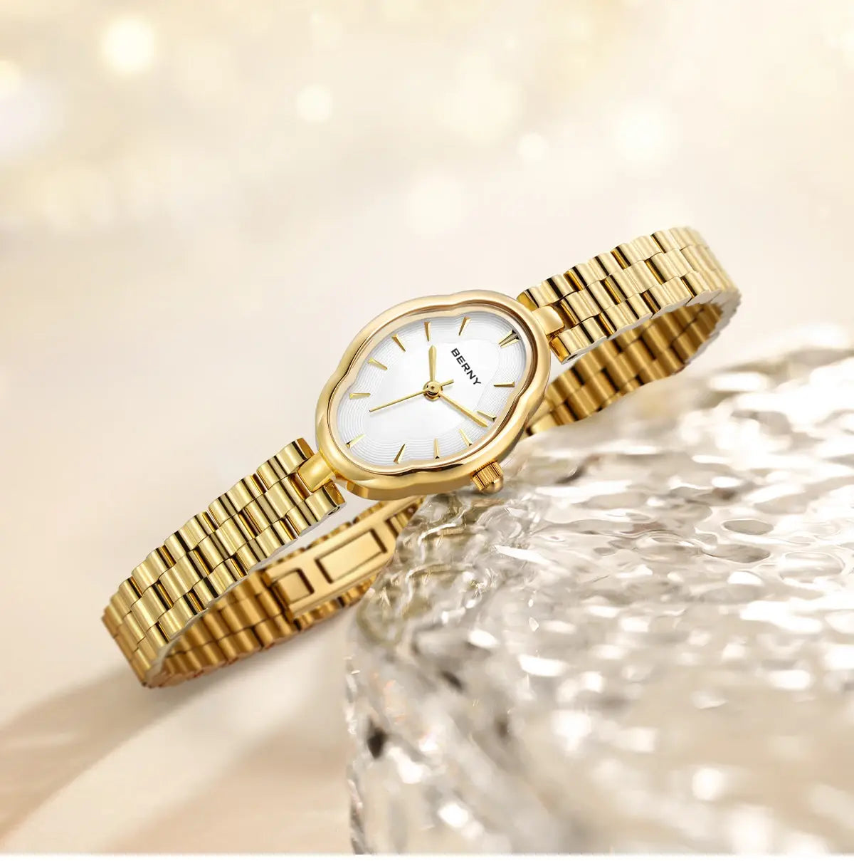 Gold Watch for Women Ladies Wristwatch
