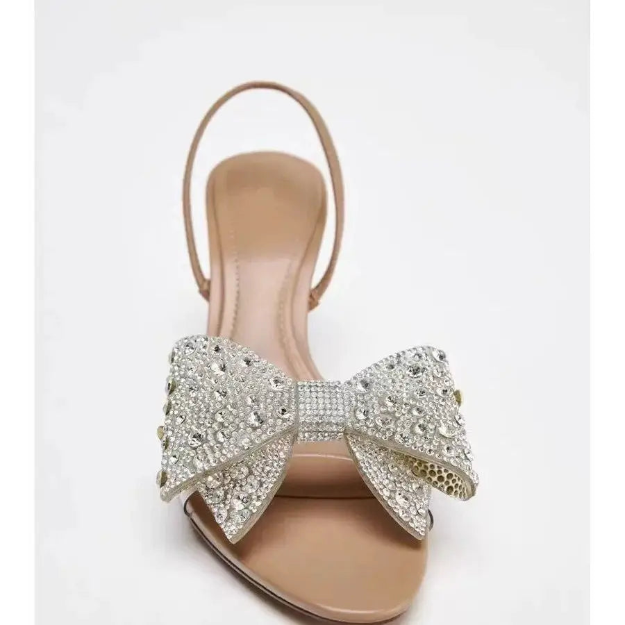 Women’s Shoes With Shiny Bow