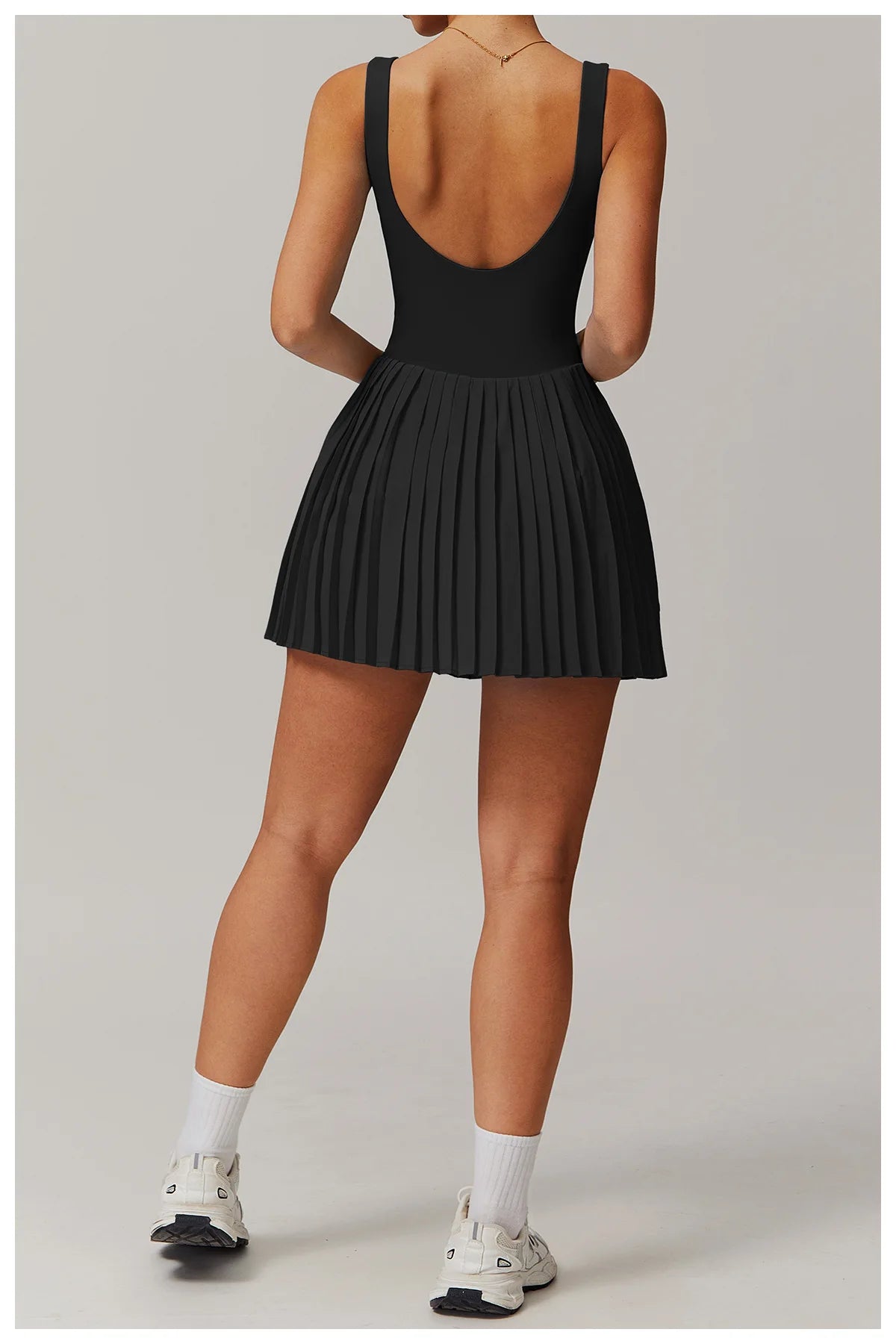 Gym Yoga Clothes Women’s Short Tennis Skirts With pocket Jumpsuit