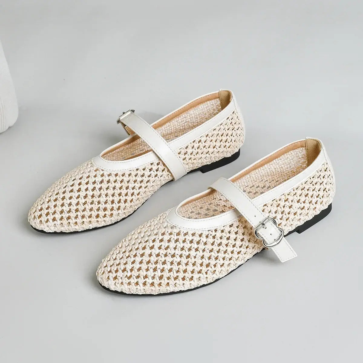 Hollow Out Shoes Women Pu Leather