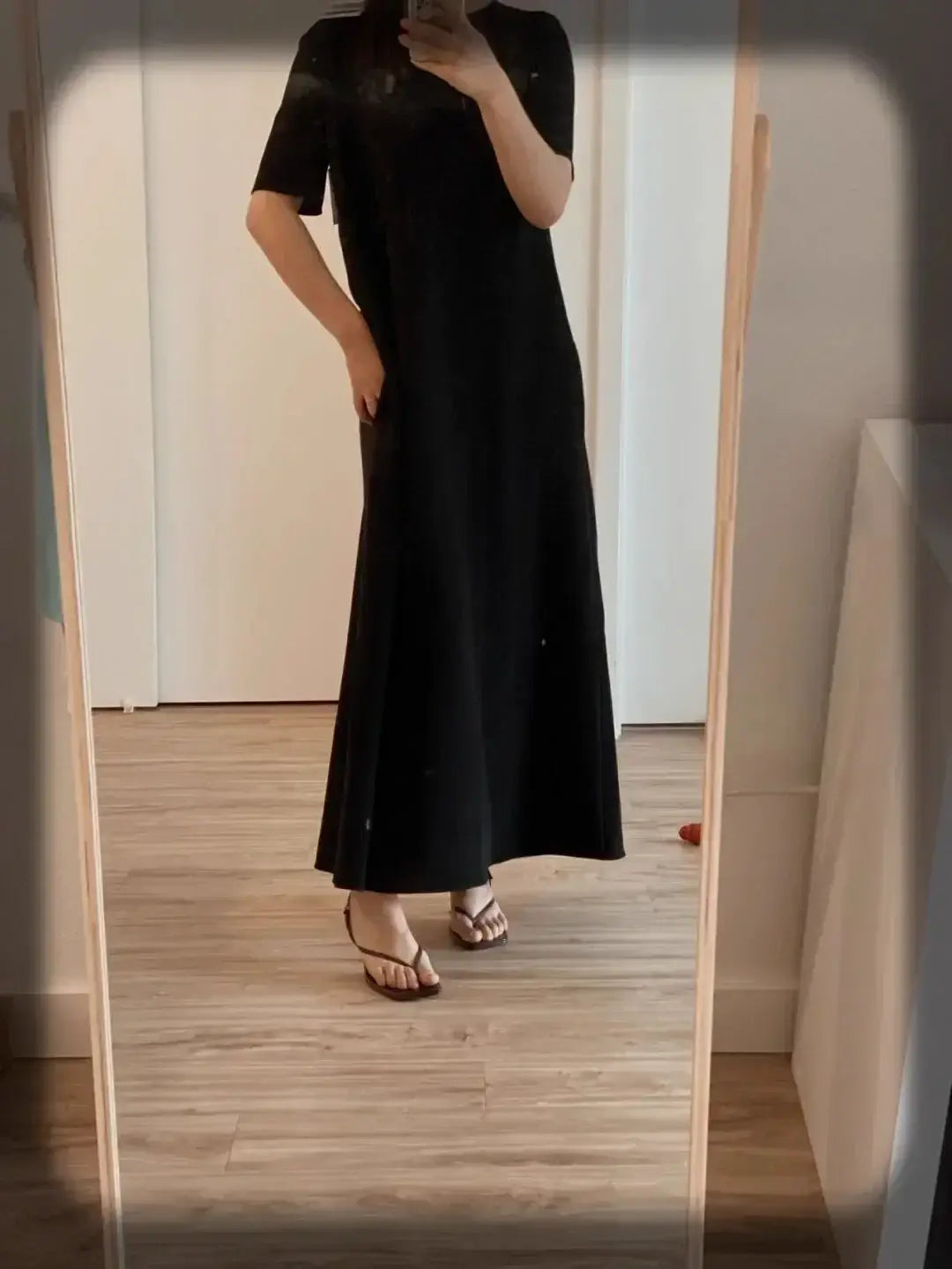 Retro Square Toe Clip Sandals