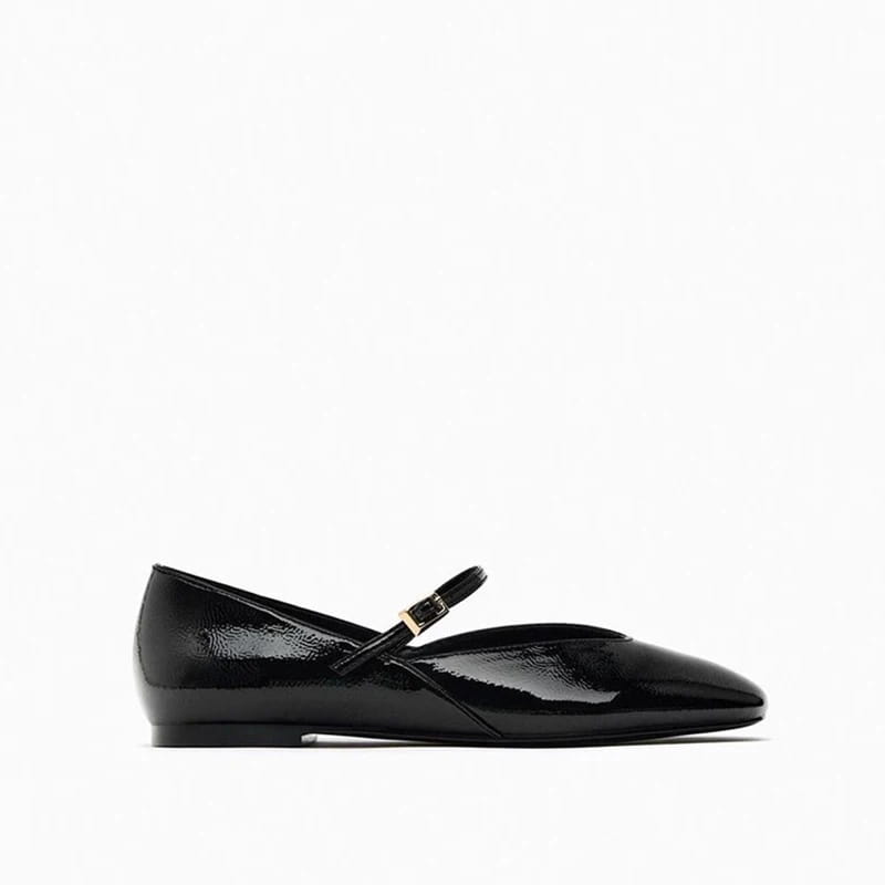 Red Women Ballet Shoes