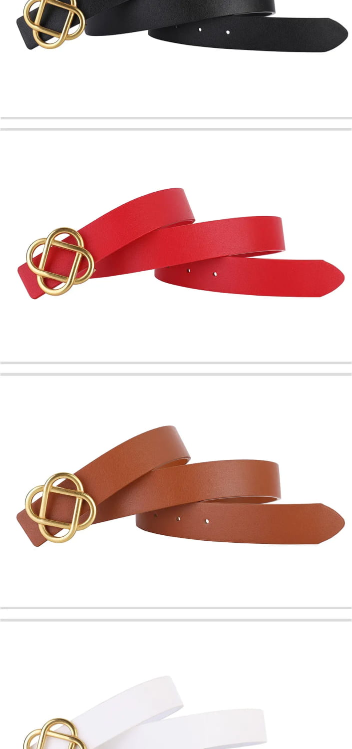 Knot Buckle Women Belt