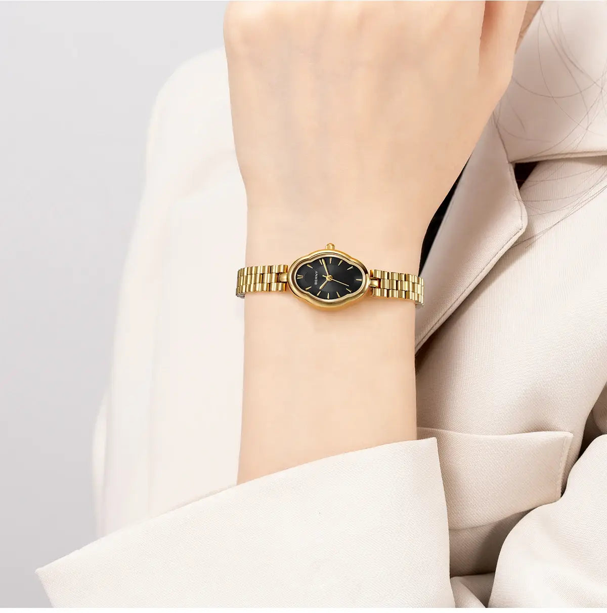 Gold Watch for Women Ladies Wristwatch