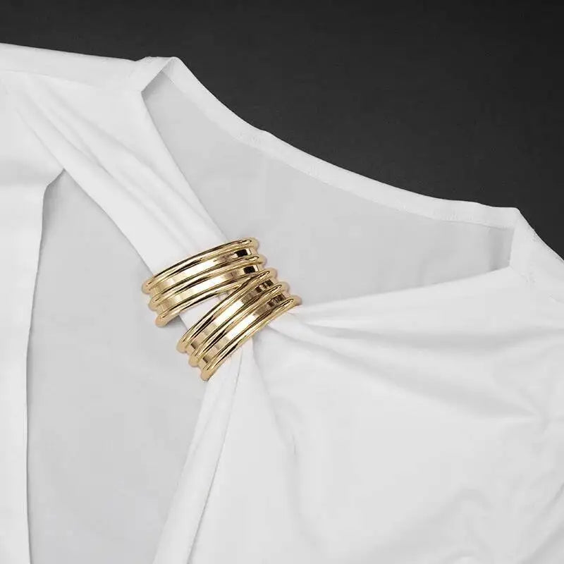 Hollow Out Long Sleeve Maxi Dress Women