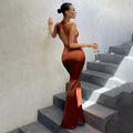 Women Summer Elegant Evening  Black Long Dress - Norellé