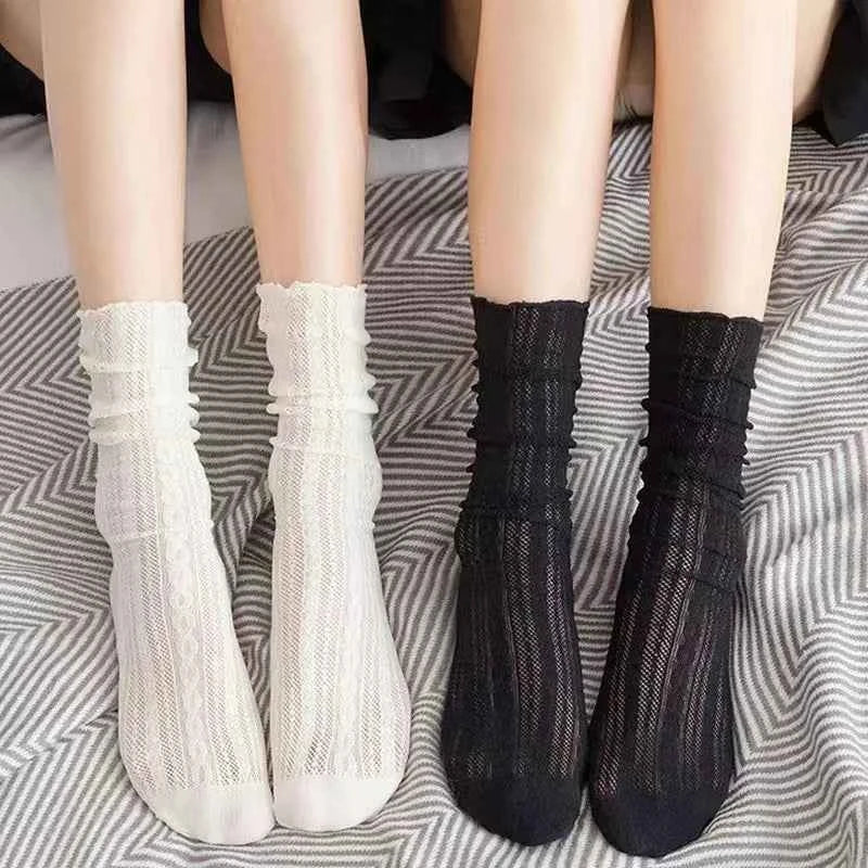 Women Lace Short Summer Socks