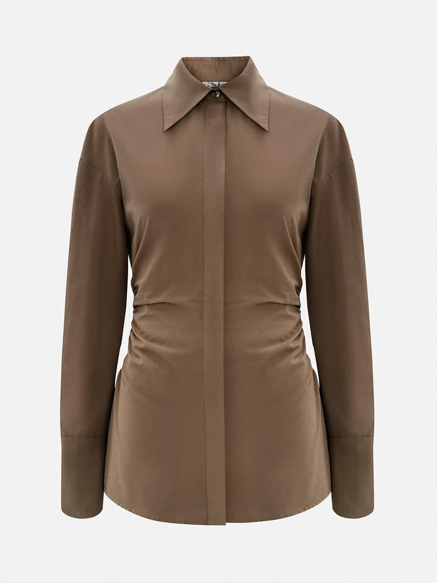 Pure Cotton Slim Shirt