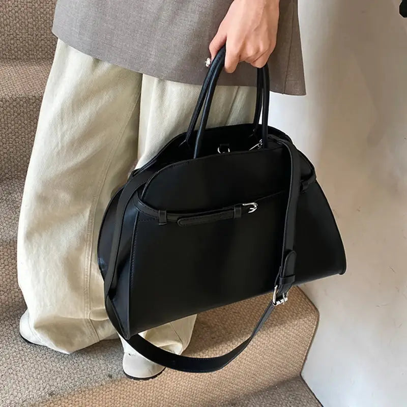 Brand Belt Design Handbag Vintage Women’s Large Capacity