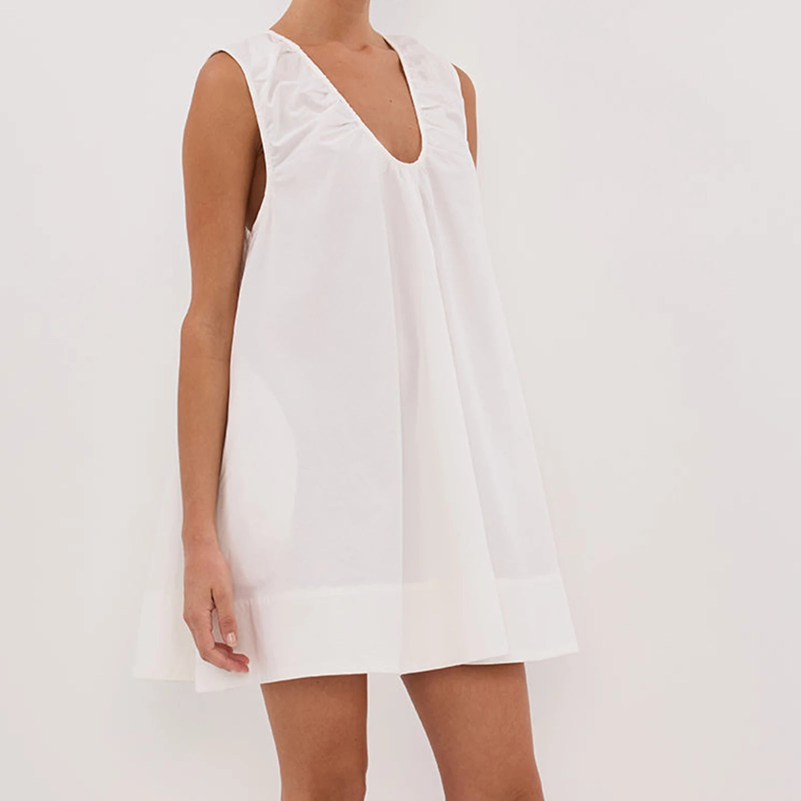 Womens V Neck Tank Dress