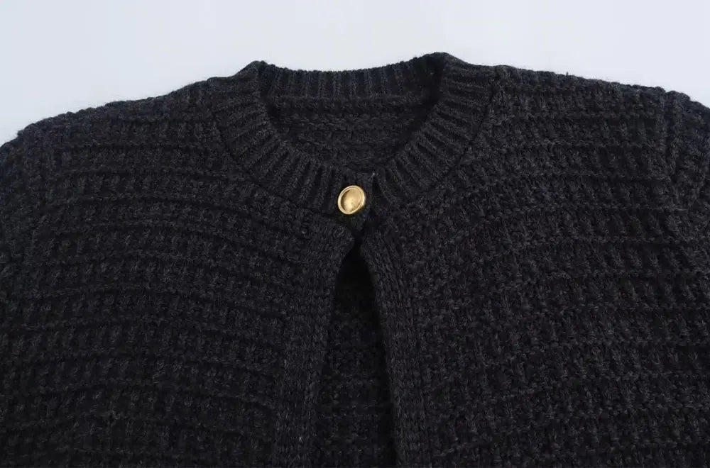 Women’s Front Button Knit Cardigan Sweater