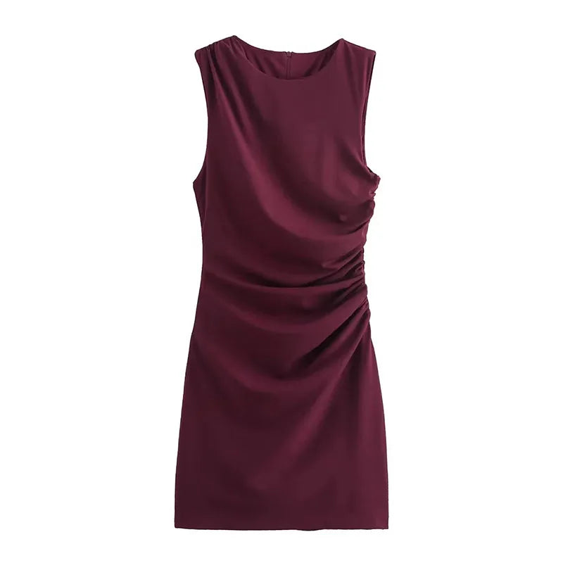 Women Elegant Pleated Dress - Norellé