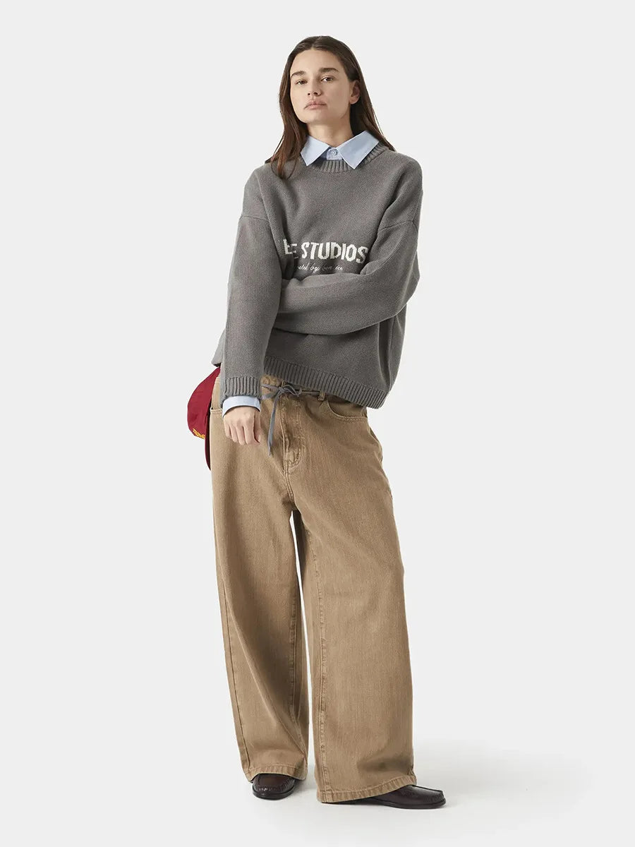 Knitted Sweater Autumn and Winter Women