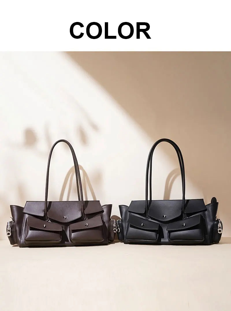 Genuine Leather Women Shoulder Bag