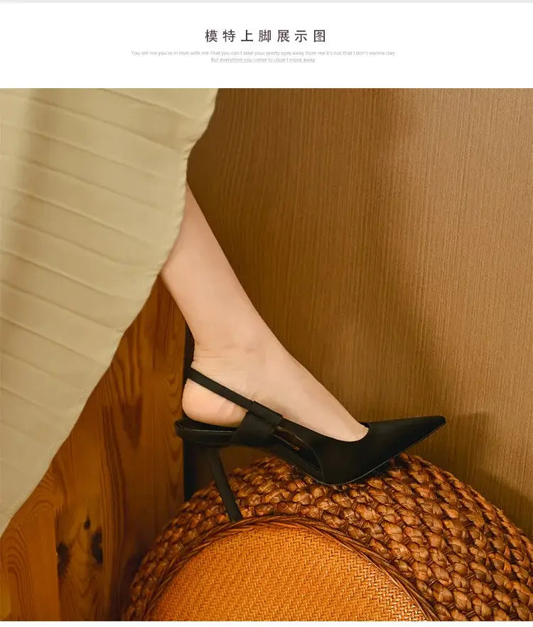 Pink Pointed High Heels Women’s