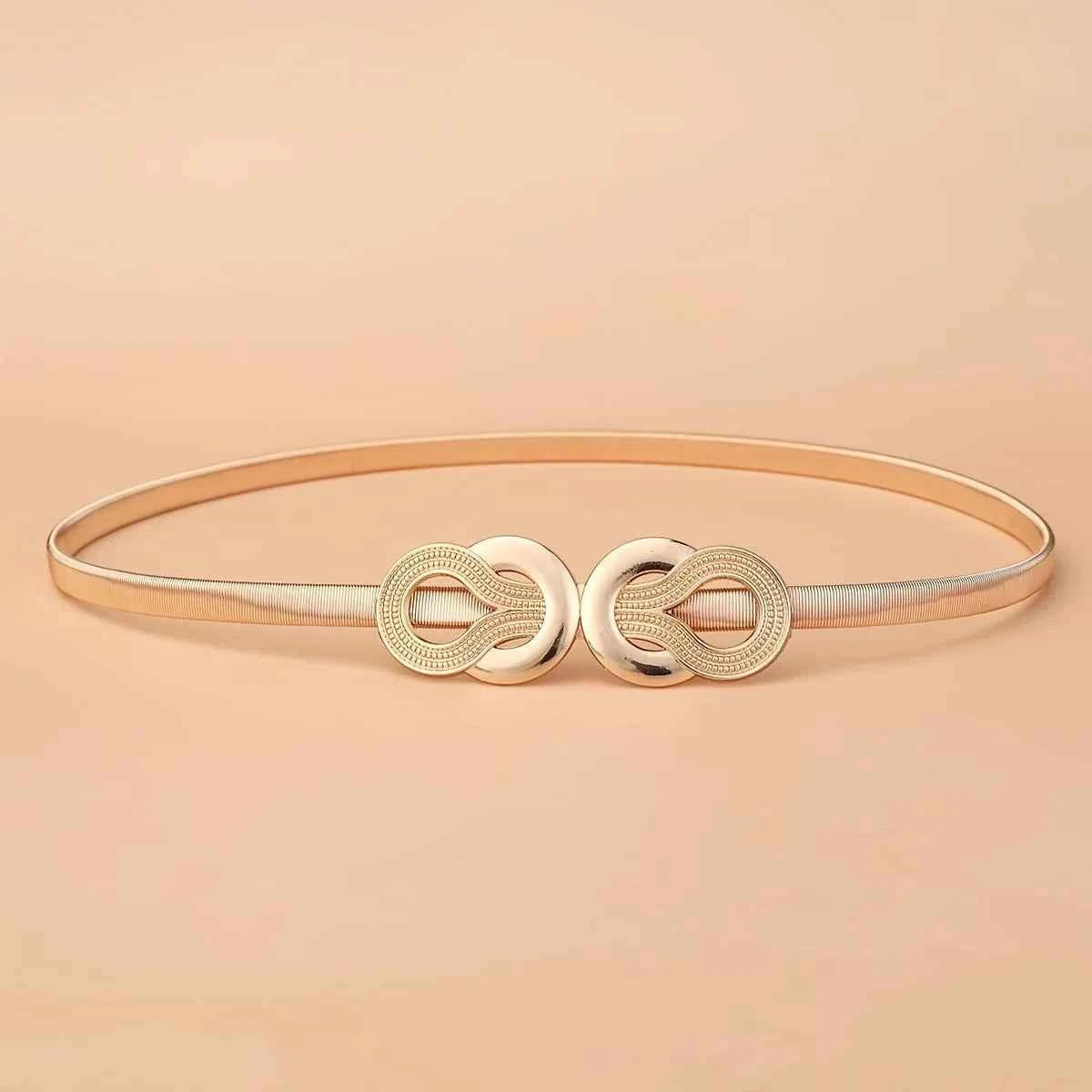 Metal Elastic Belt Women's