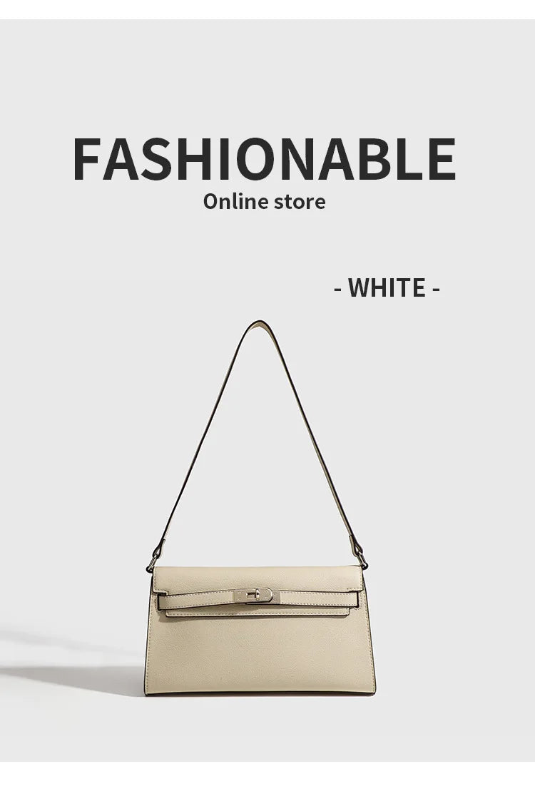 Niche Design Single Shoulder Underarm Square Bag