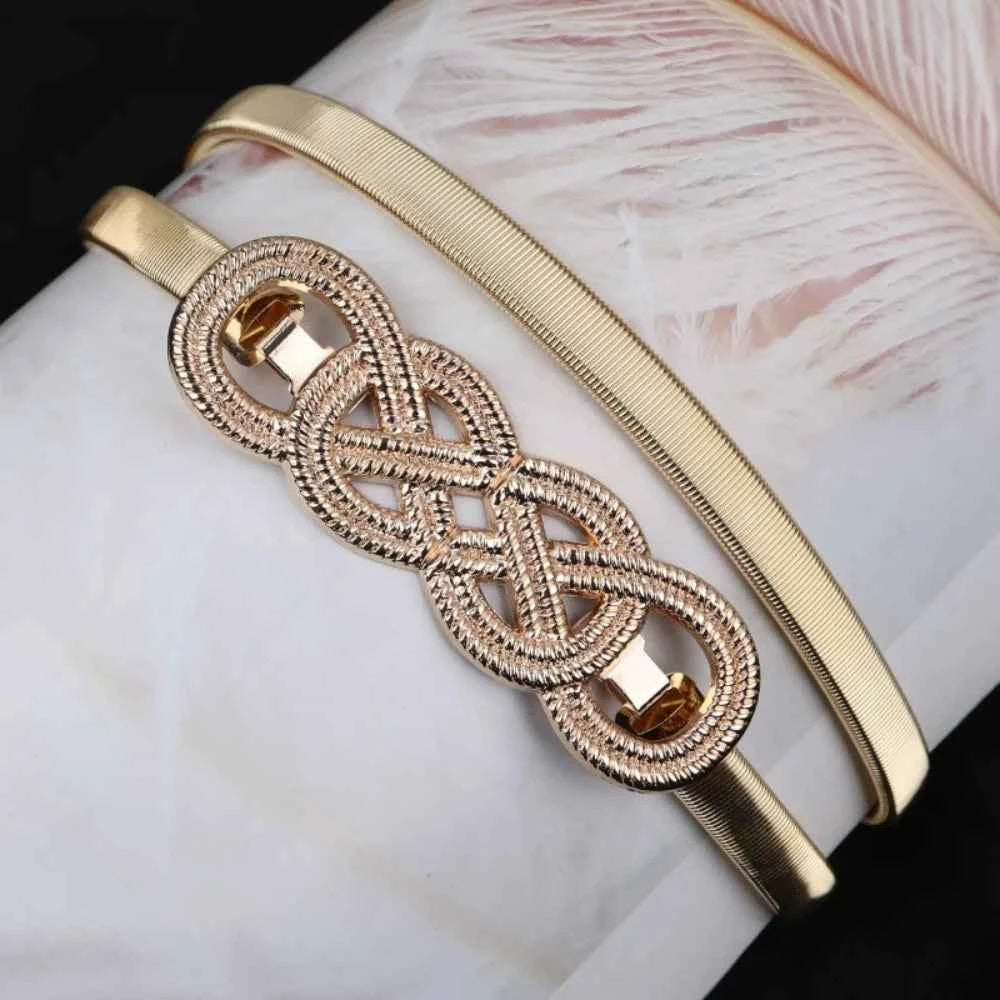 Elastic Waist Chain Belt