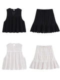 Mesh Women Skirts Sets - Norellé